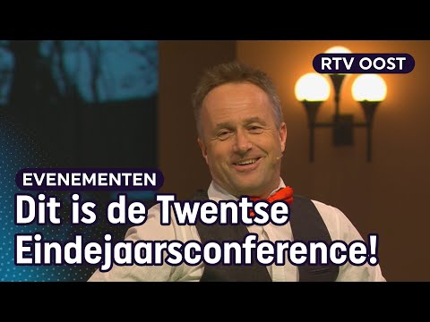 Keihard en hilarisch: terugblikken in de Twentse Eindejaarsconference | RTV Oost