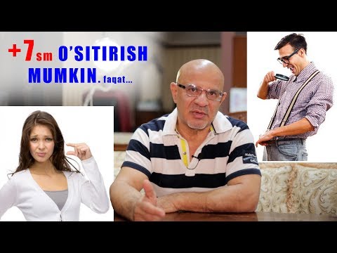 #49 DOKTOR-D: JINSIY OLATNI 7sm O'STIRISH MUMKIN. faqat...