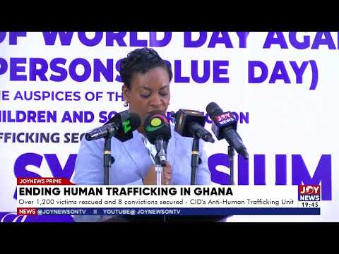 Over 1,200 victims rescued and 8 convicted secured - CID’s Anti-Haman Trafficking Unit.