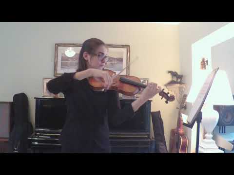 Elgar Enigma Variations Var 2 Vln 2 Excerpt, Robin Tozzie