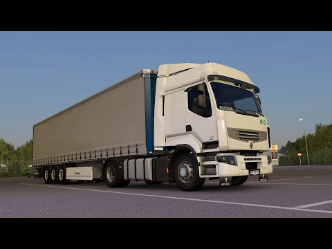 ETS2 1.35 ProModsRusmap Renault Premium Amsterdam - Kholm  Part 2/3
