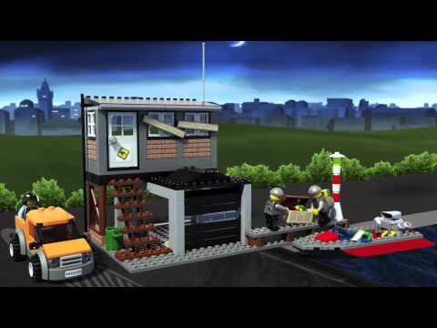 Lego City Police 60009 - Helicopter Arrest - Lego 3D Review