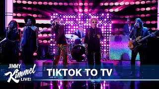 TikToker Posts Dad’s 43 Year Old Song, It Goes Viral, They Appear on Kimmel!