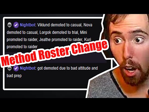 Asmongold React To Method Roster Change