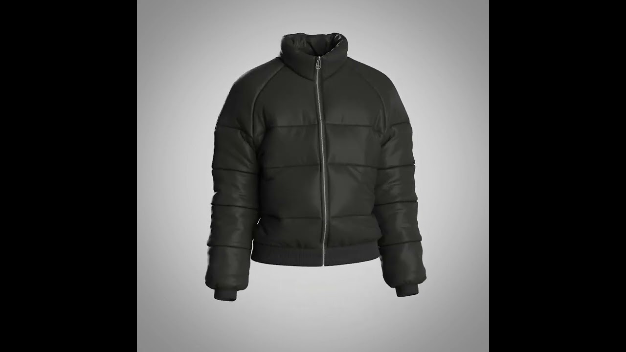 Digital Puffer jacket
