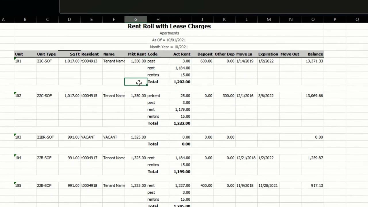 Extract Rent Roll Data with AI - QuickData.AI - MultiFamily CRE