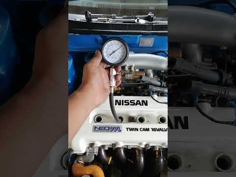 Sr20ve compression with sr16 piston 300psi
