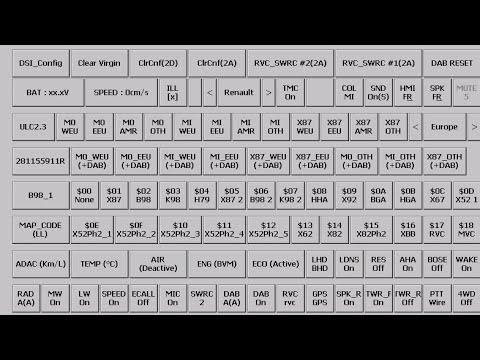 micom test sur une Dacia medianav 6.0.3