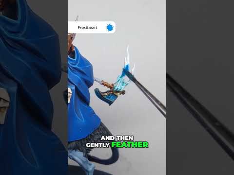 #ad Easy Tutorial How to Create a Stunning Blue Flame #warhammer #aos