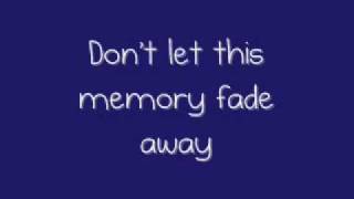 Memories that Fade Like Photographs - All Time Low [LYRICS!]