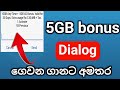 Dialog 5gb Data Dialog Data