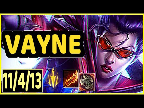 VAYNE VS SIVIR - 11/4/13 KDA ADC GAMEPLAY CHALLENGER I