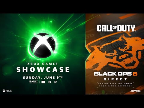 Xbox Games Showcase & Black Ops 6 Direct 2024 Livestream |