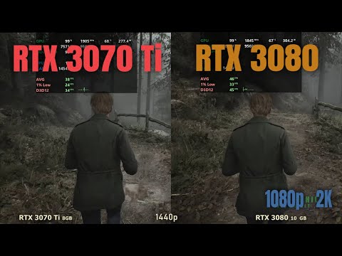 RTX 3070 Ti vs RTX 3080 - 1080p & 2k gaming