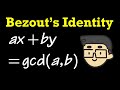 Bézout's identity: ax+by=gcd(a,b)