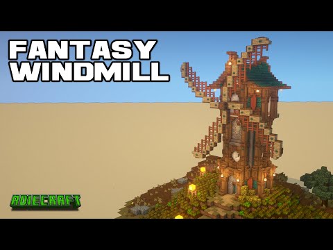 Build EPIC Minecraft Windmill FAST!