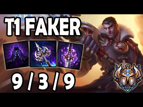 T1 Faker JAYCE vs TALON - Lol Korea Ranked