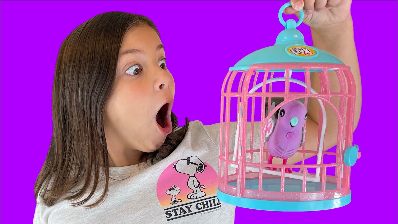NEW | Unboxing Little Live Pets Lil Bird Polly Pearl | Magical Light Up Wings