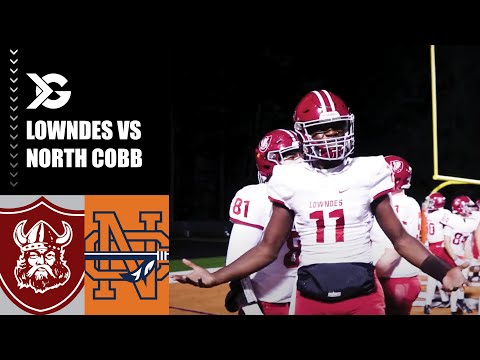 Lowndes VS North Cobb Football Playoff Highlights