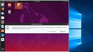 How to Install Windows 10 and Ubuntu dual boot (UEFI) onto USB External SSD or Hard Drive