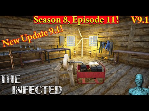 The Infected Gameplay Season 8 Ep 11 | Building New Tech | New Update 9.1!