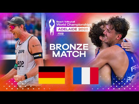 Ehlers/Wickler vs. Rotar/Gauthier-Rat - Beach World Championships 2025 | Highlights | Bronze Match