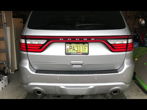 Dodge Durango R/T Hitch Installation