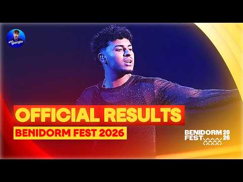 🇪🇸 Benidorm Fest 2026: Semi-final 1: Official Results