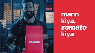 Mann kiya, Zomato kiya! ft. Hrithik Roshan