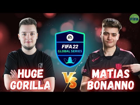 Huge Gorilla VS Matias Bonanno - FIFA 22 Global Series | Pró x Pró
