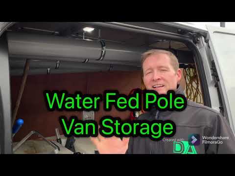 Water Fed Pole - Van Storage