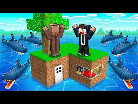 Preživeli smo 24 sata na NAJMANJEM ostrvu u Minecraftu...