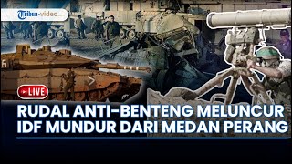 Rudal Anti-benteng Hamas Hantam Pasukan Israel, IDF Mulai 'Mundur' dari Netzarim dan Philadelphia