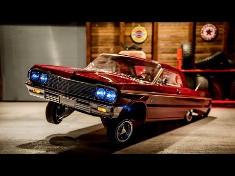 Installing the Redcat LED set in the Jevries SixtyFour Impala RC Lowrider 64