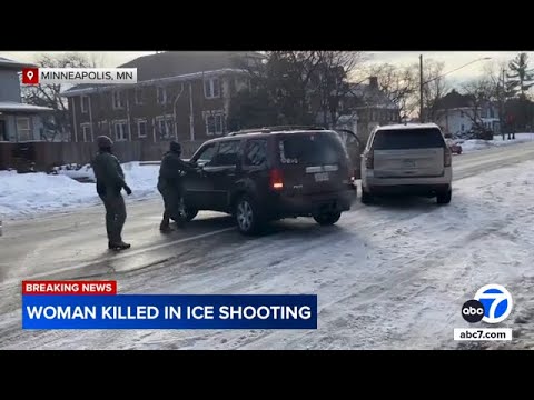 Video shows fatal ICE-involved shooting in Minneapolis