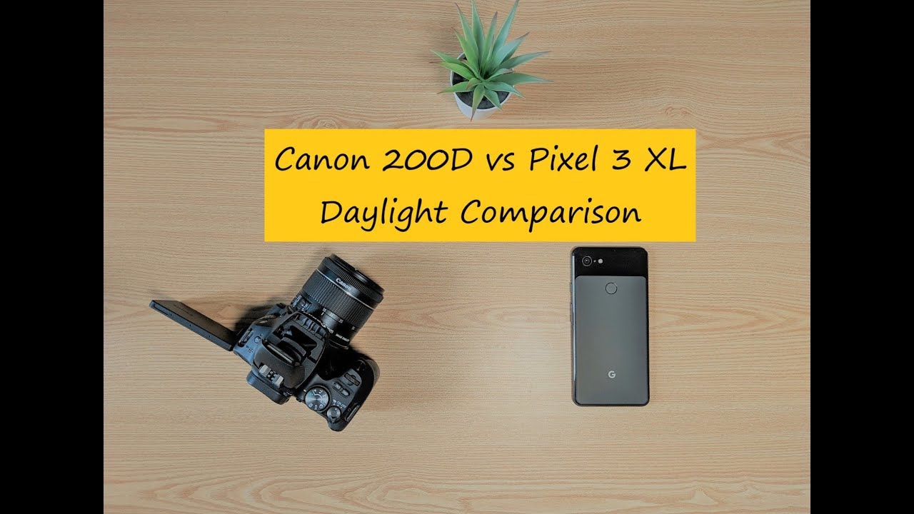 Pixel 3 XL vs DSLR - Can the Pixel 3 XL beat a DSLR - Part 1 Daylight Comparison