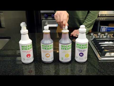 60 Second Overview: Wicked Strong Cleaning Products