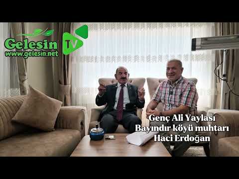 Bayındır muhtarı Haci Erdoğan
