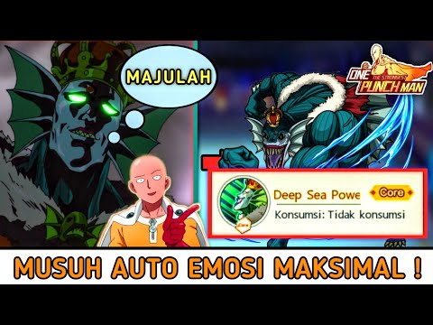 MUSUH AUTO NANGIS RIA 🔥 | REVIEW CORE LEVEL 4 DEEP SEA KING | One Punch Man The Strongest