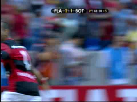 Só Os Gols De Flamengo 2x1 Botafogo na Final da TG 2008
