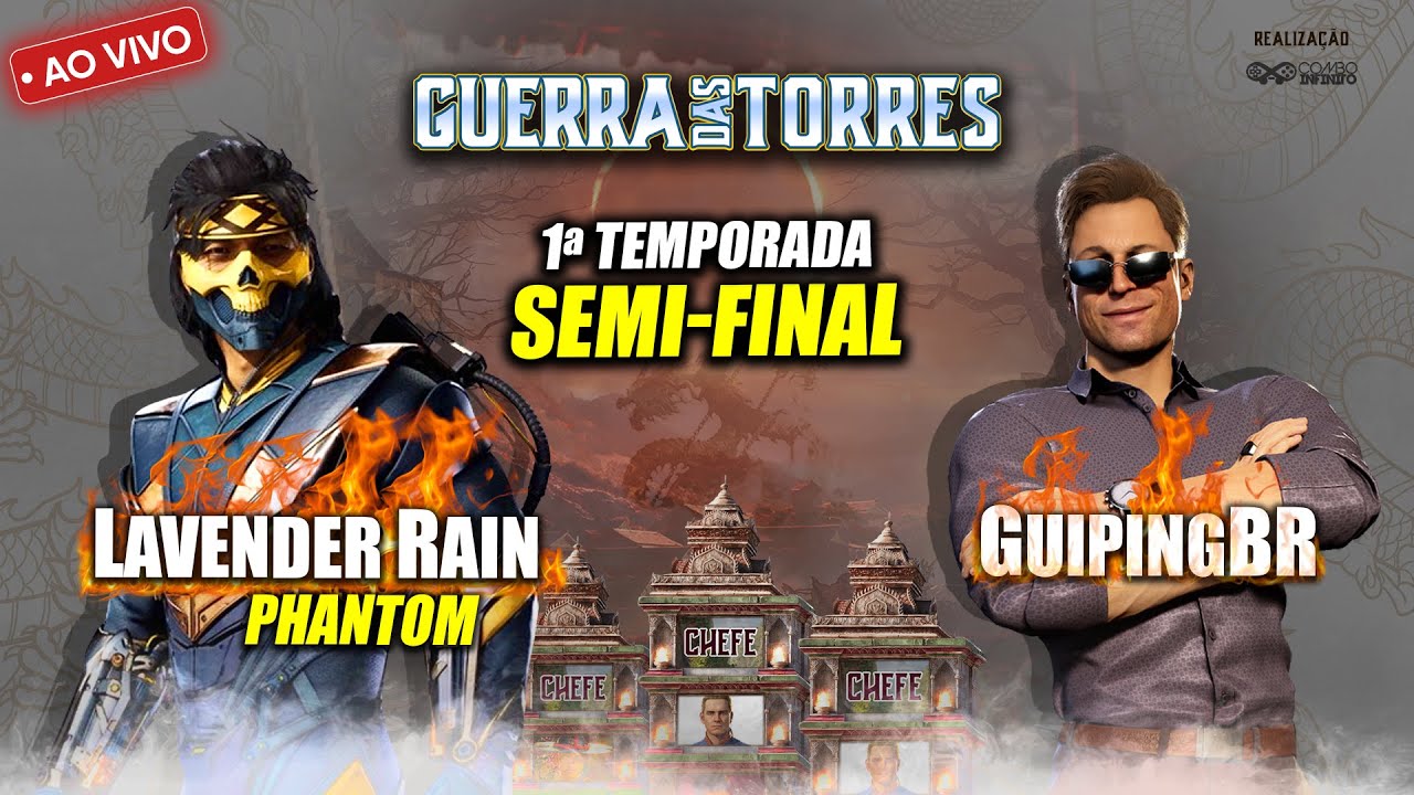 MK1: GUERRA DAS TORRES! Lavender Rain VS Guipingbr! Segunda SEMI-FINAL!