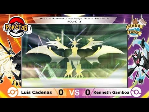 Luis Cadenas VS Kenneth Gamboa - RONDA 3 VGC19 Premier Challenge Ultra Series #2
