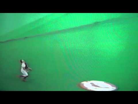 Tom Pagnozzi Slides Down Dugout Steps Great Catch!