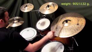 Video thumbnail for Anatolian Diamond Trinity Regular Hi Hat 13"  weight: 905/1132 g. by Dlikin Drums Production