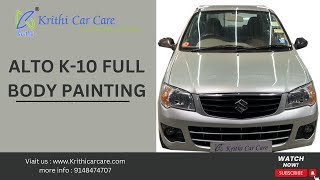 Maruti Suzuki Alto K10 Gets a STUNNING New Look with Full Body Repaint!