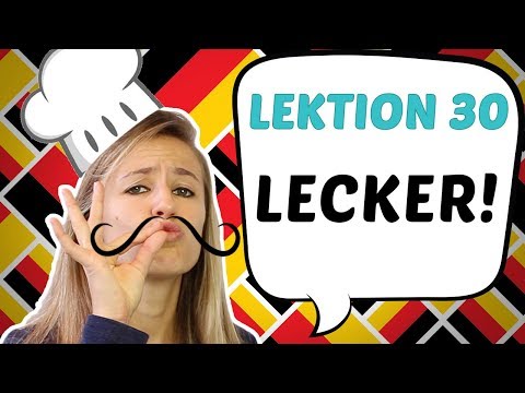 GERMAN LESSON 30: How to say "I am Hungry" and "Yummy!" (Useful Phrases for Food in German) 😋😋😋