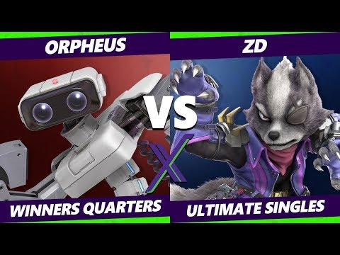 S@X 344 Winners Quarters - Orpheus (ROB) Vs. ZD (Wolf) Smash Ultimate - SSBU