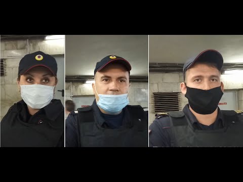 Полиция в метро: общение с гражданами...