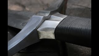 Forging a pattern welded Witcher 3 inspired sword, the complete movie.