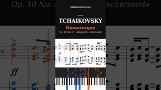 Download lagu Tchaikovsky – Humoresque, Op. 10 No. 2 🎹 Piano Sheet Music mp3